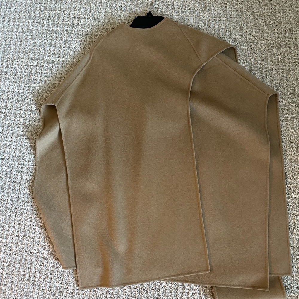 Chic Camel Cape Coat